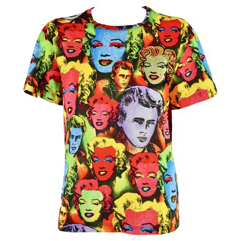 marilyn monroe t shirt versace|Versace Men's Marilyn Monroe Short Sleeve T.